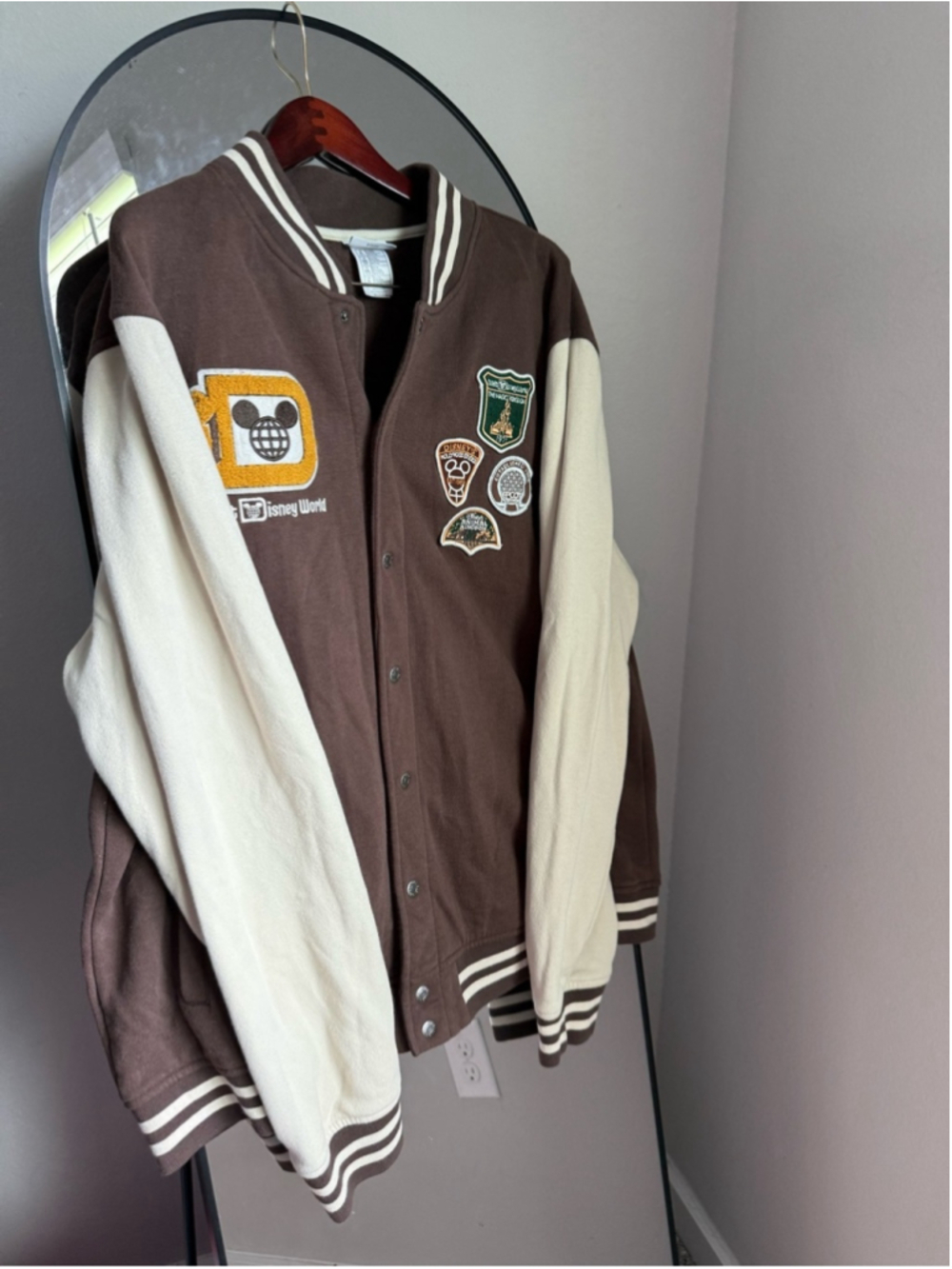 Disney Parks Disneyland 55 Year Anniversary Letterman Jacket 2XL